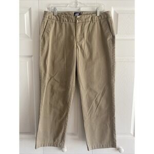 Lands End School Uniform Khaki‎ Pants Size 12 Women's